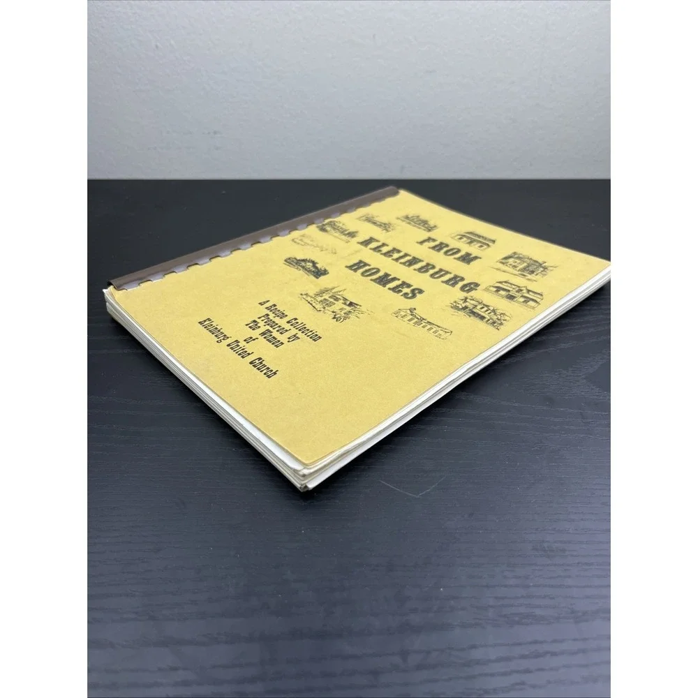 Cookbook From Kleinburg Homes Community Recipes Vintage Local Cookbook